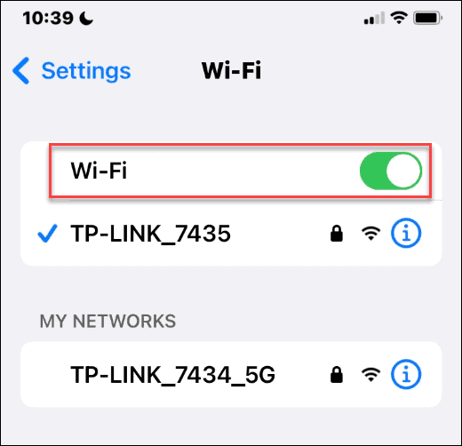 Hvordan dele et WiFi-passord på iPhone