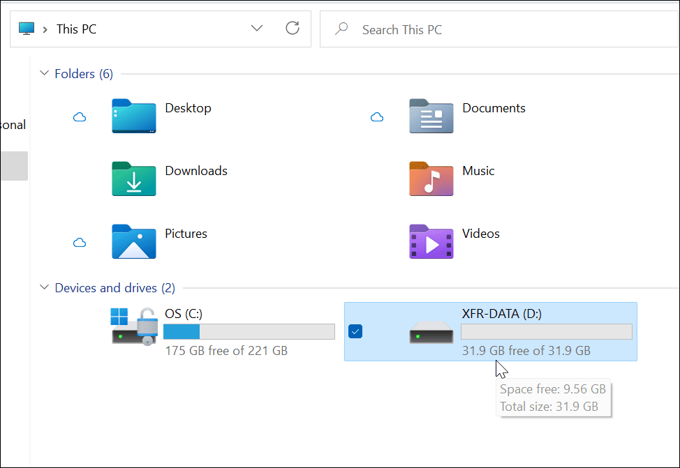 Hur man formaterar en enhet från File Explorer på Windows 11