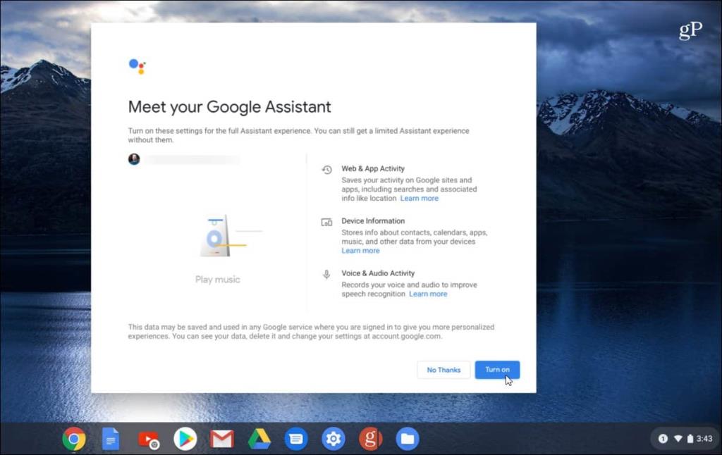 Slik slår du på Google Assistant på Chromebook nå