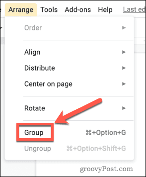 Slik grupperer du ting i Google Slides