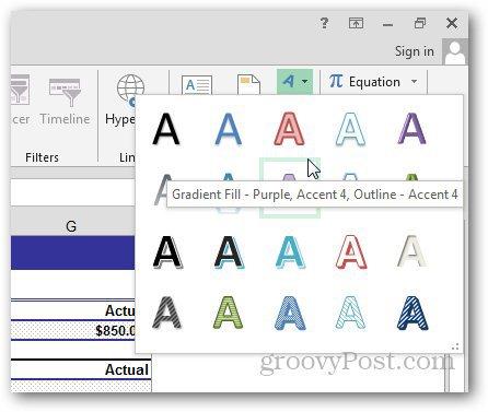 Hvordan vannmerke regneark i Excel 2010 og 2013