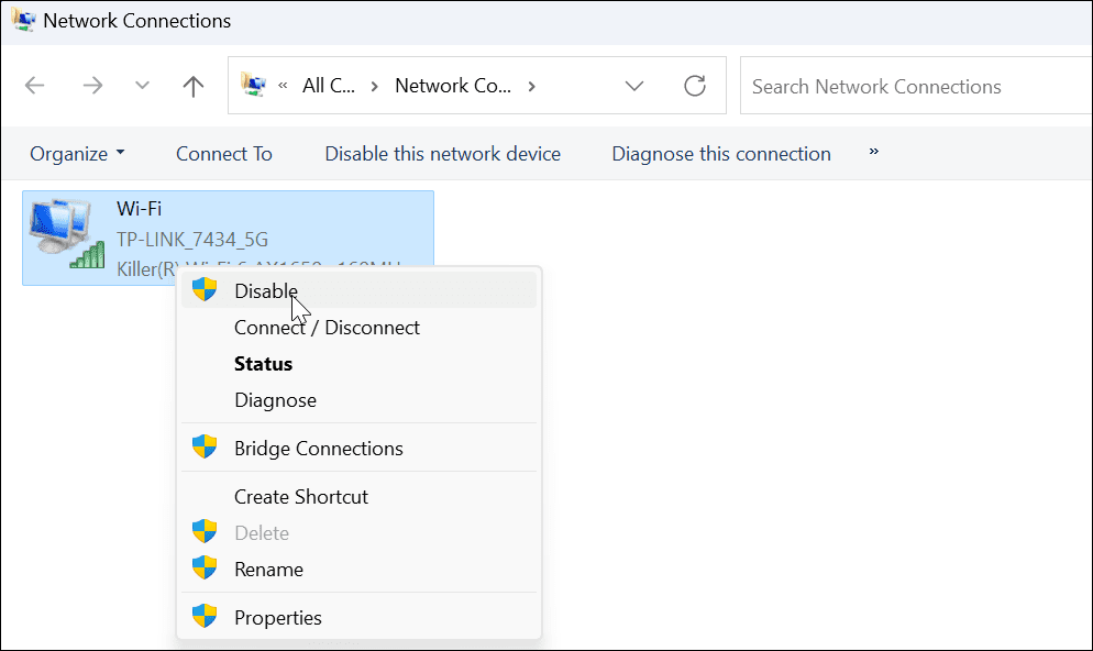 A Wi-Fi nem rendelkezik érvényes IP-konfigurációval: Javítás