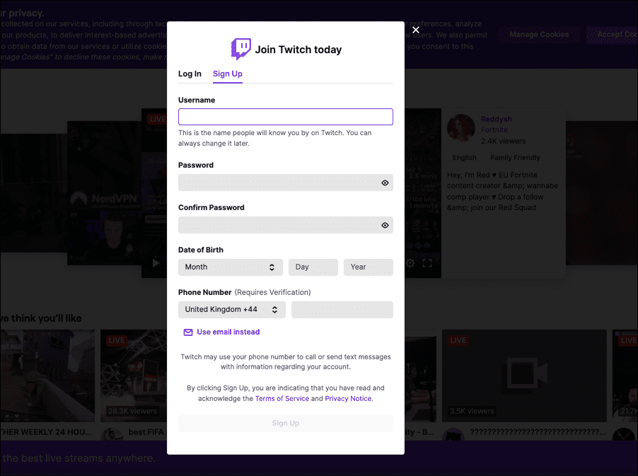 Slik endrer du Twitch-navnet ditt