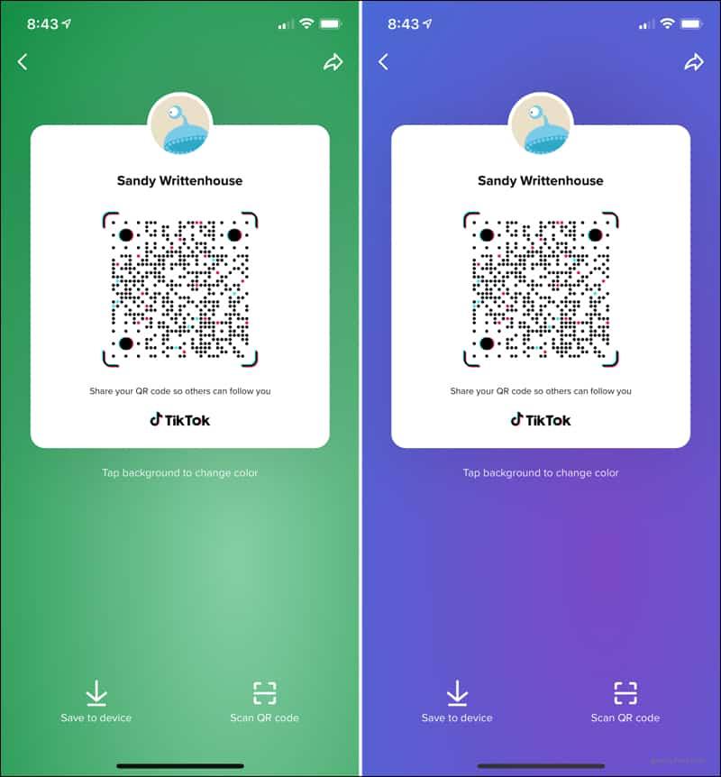 Hogyan találhatja meg és ossza meg TikTok QR-kódját