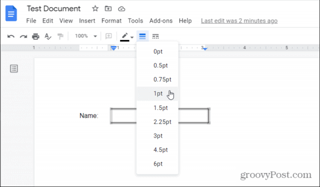 Як додати та відформатувати текстове поле в Google Docs