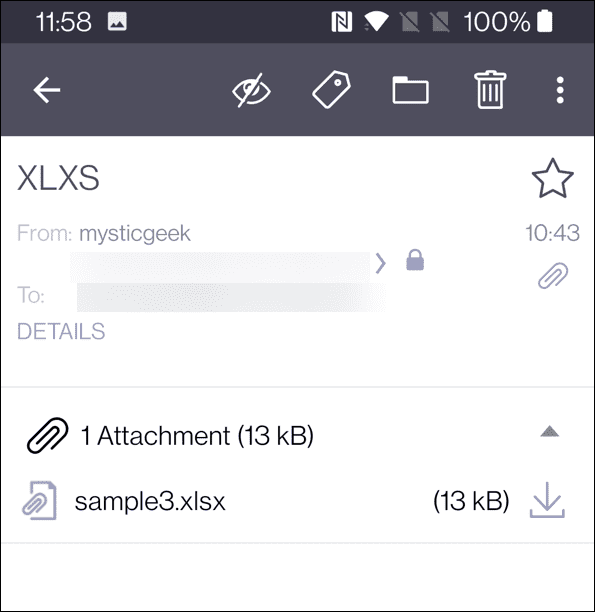 Jak otevřít soubory XLSX v systému Android