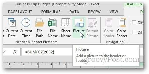 Як робити водяні знаки на аркушах у Excel 2010 та 2013