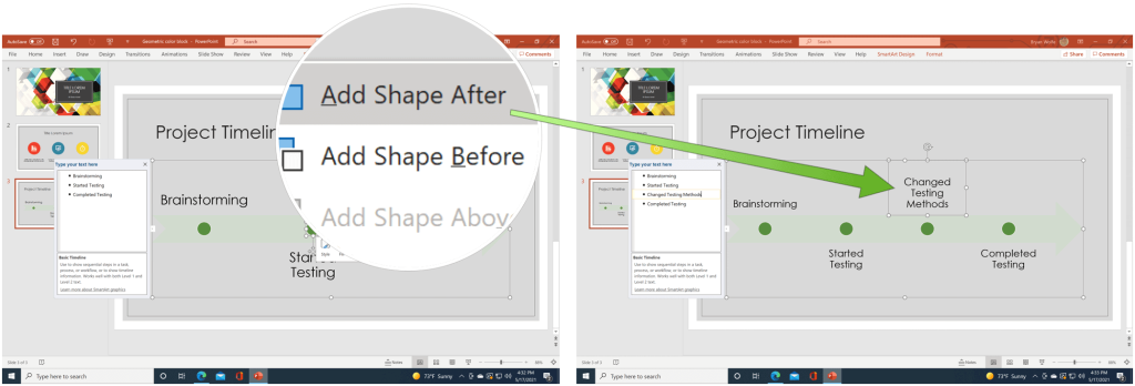 Hur man skapar en Microsoft PowerPoint-tidslinje för att visa datum