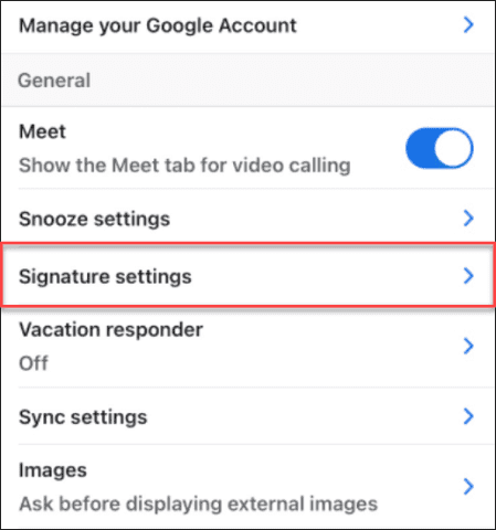 Hur man ändrar signatur i Gmail