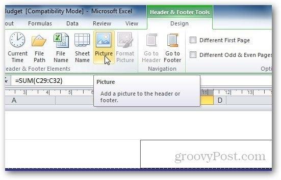 Vesileimojen tekeminen Excel 2010:ssä ja 2013:ssa