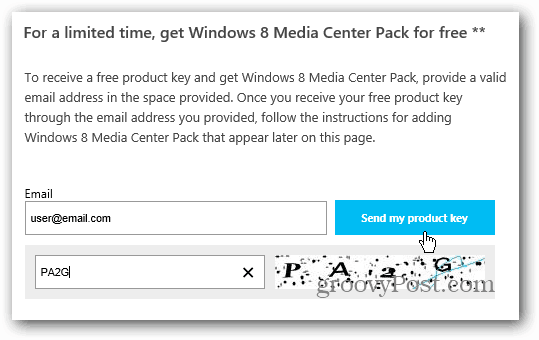 Windows Media Center Packin asentaminen Windows 8 Prohon