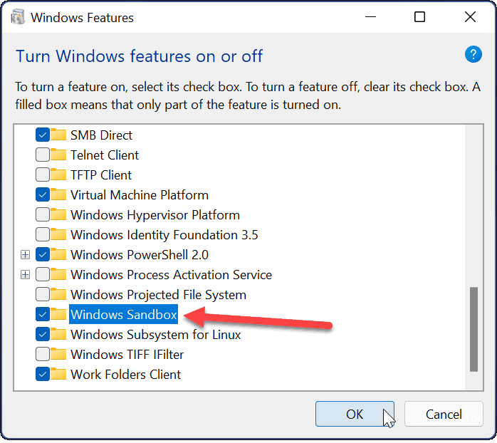 Hur man ställer in Windows Sandbox på Windows 11