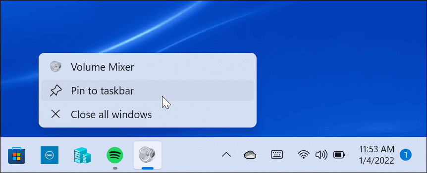 Slik gjenoppretter du den klassiske volummikseren i Windows 11