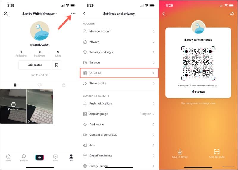 Hur du hittar och delar din TikTok QR-kod