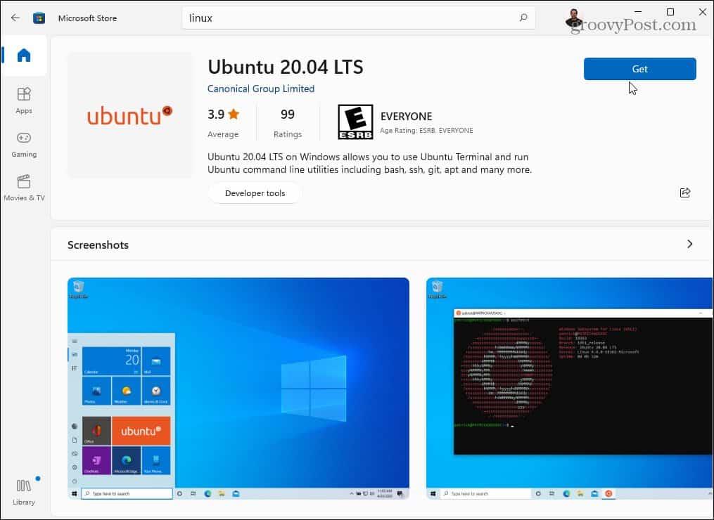 Hvordan installere Windows Subsystem for Linux i Windows 11