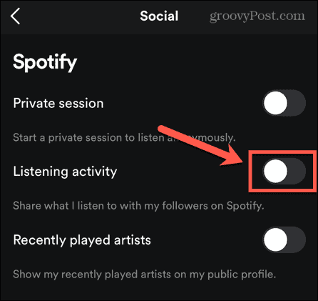 Hogyan távolítsuk el a követőket a Spotify-on