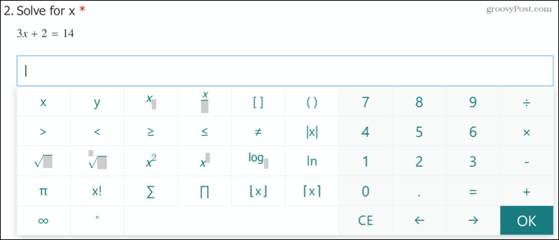 Як створити математичний тест у Microsoft Forms