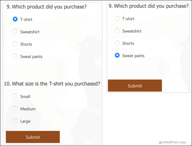 Hvordan lage en undersøkelse i Microsoft Forms