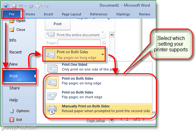 Füzetek létrehozása a Microsoft Word 2010 használatával