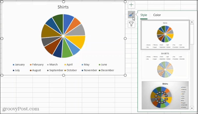 Як створити кругову діаграму в Microsoft Excel