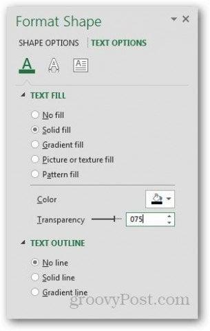 Vesileimojen tekeminen Excel 2010:ssä ja 2013:ssa