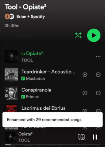 A nem működő Spotify Shuffle javítása