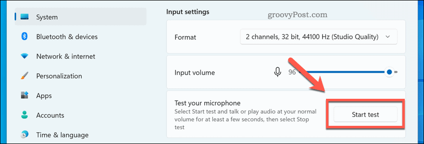 Hur man testar en mikrofon i Windows 11