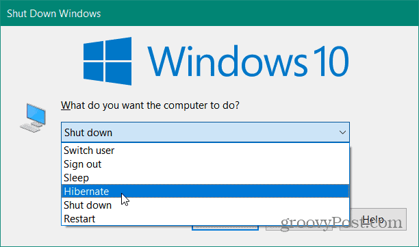 Hur man aktiverar viloläge i Windows 10