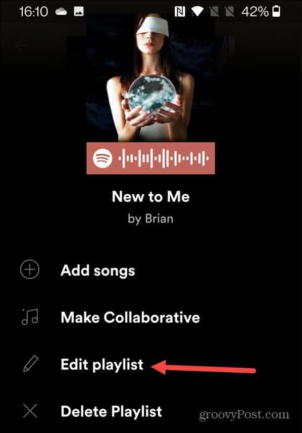 Hvordan endre Spotify spillelistebilde