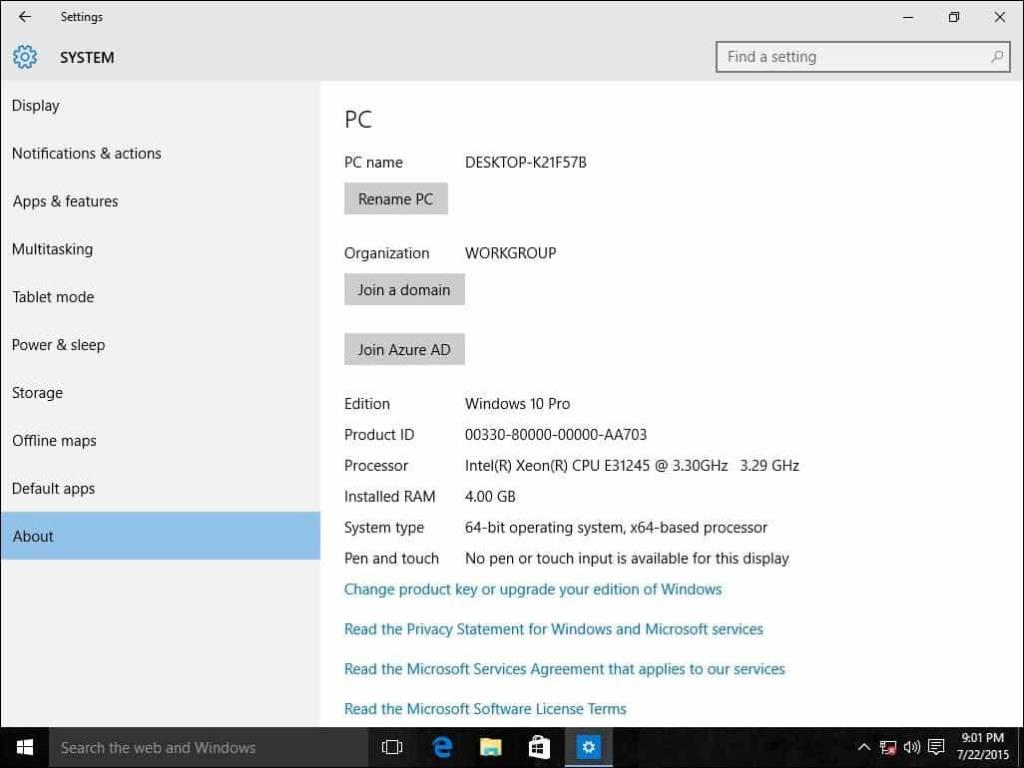 Slik oppgraderer du Windows 10 Home til Pro