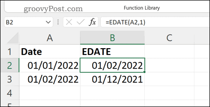 Hur man lägger till månader till ett datum i Excel