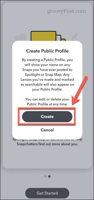 Hvordan lage en offentlig profil på Snapchat