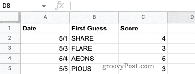 Slik sletter du tomme rader i Google Sheets