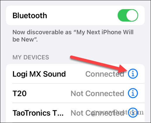 Ako zmeniť názov Bluetooth na iPhone