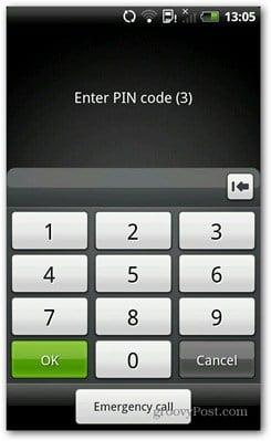 Android: як вимкнути або змінити PIN-код SIM-карти