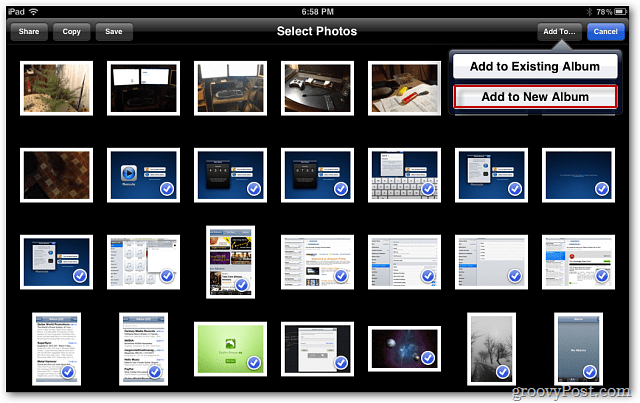 Hur man skapar ett nytt fotoalbum på iPhone eller iPad