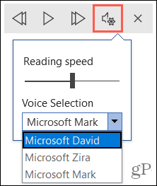 Az immersive Reader engedélyezése és testreszabása a Microsoft Wordben