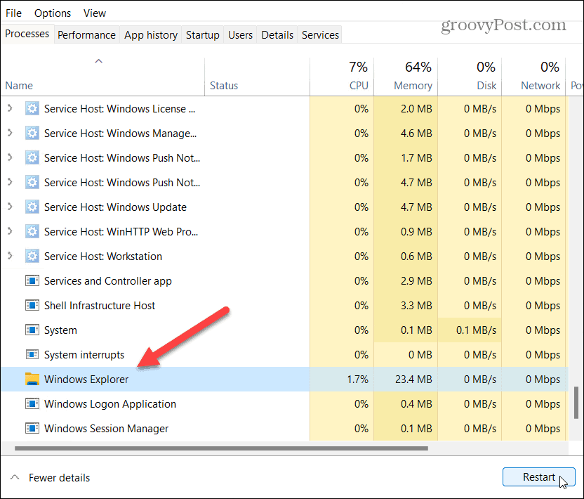 A Windows 11 File Explorer nem működik?  7 Javítások