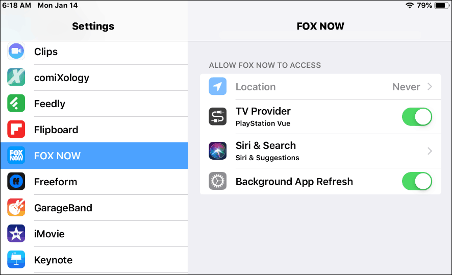 Mi az a TV Provider iOS rendszeren, és hogyan használhatom?