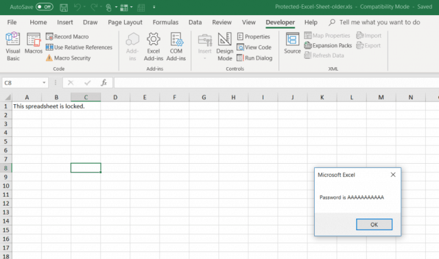 Jak zrušit ochranu listu Microsoft Excel