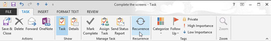 Com gestionar les tasques recurrents a Outlook 2013