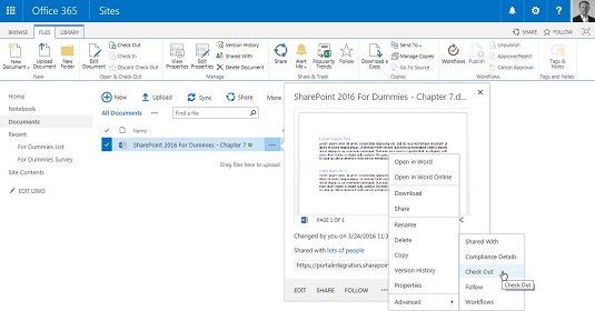 Використання налаштувань версій у SharePoint 2016