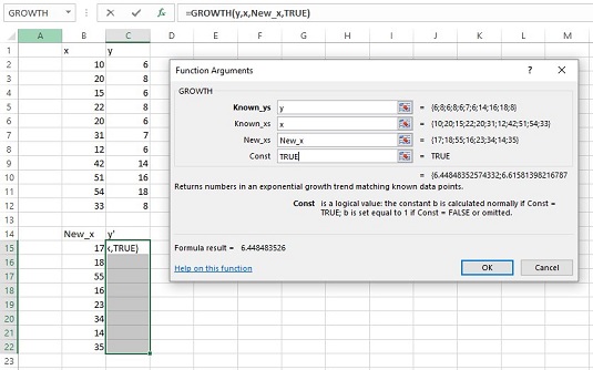 Funkcija polja Excel: RAST za statističku analizu