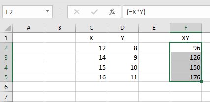 Opret dine egne matrixformler til statistisk analyse med Excel