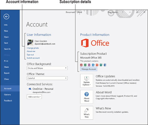 Word 2016 και Office 365