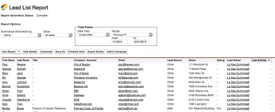 Orientació als membres existents amb el Creador de campanyes integrat a Salesforce