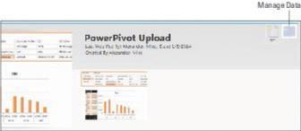 Osvežite podatkovne povezave v objavljenih delovnih zvezkih Power Pivot