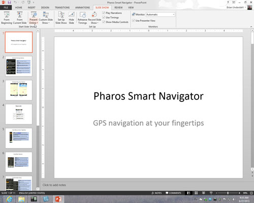 Как да представите презентация на PowerPoint 2013 онлайн