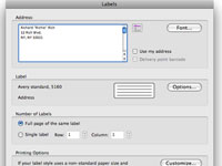 Πώς να δημιουργήσετε ετικέτες στο Word 2008 για Mac