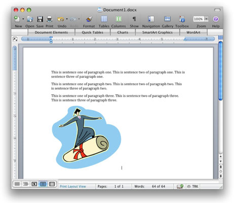 Com afegir imatges a documents de Word per a Mac